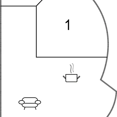 Lejlighed 1 Bedroom Awesome In *